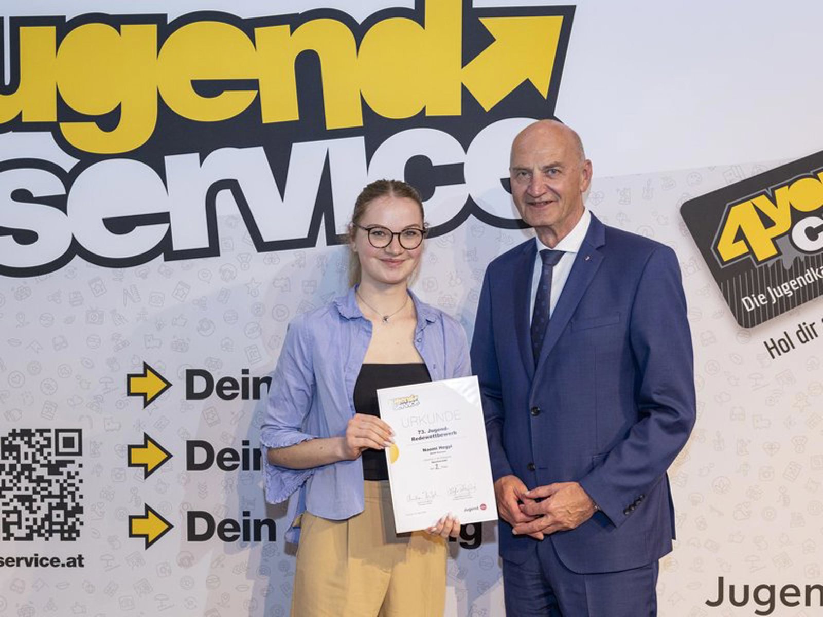 HAK-Schülerin überzeugt beim Jugendredewettbewerb