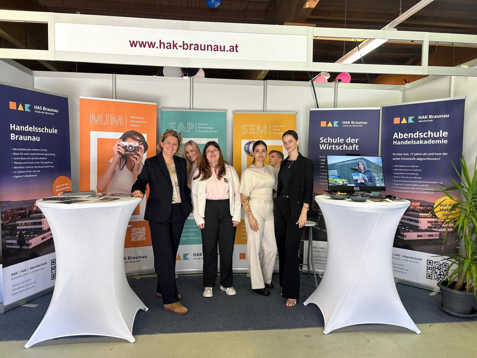 Besucht uns am Messestand!