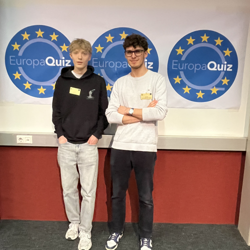 Erfolg beim Europaquiz