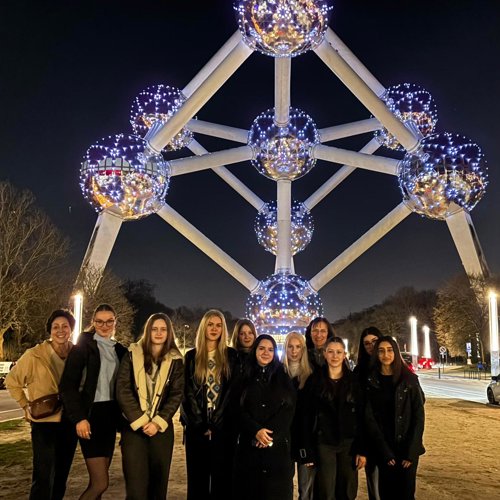 United for our future - HAK Braunau in Brüssel